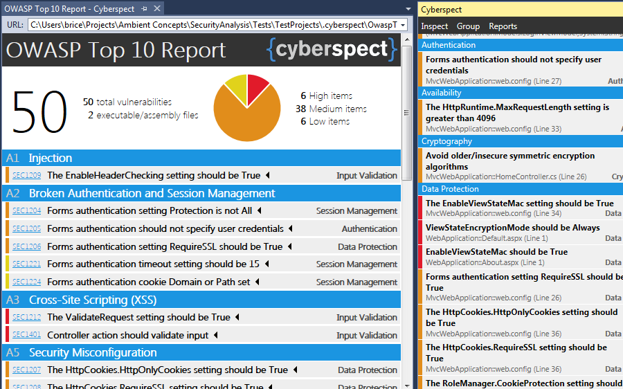 OWASP Top 10 Report